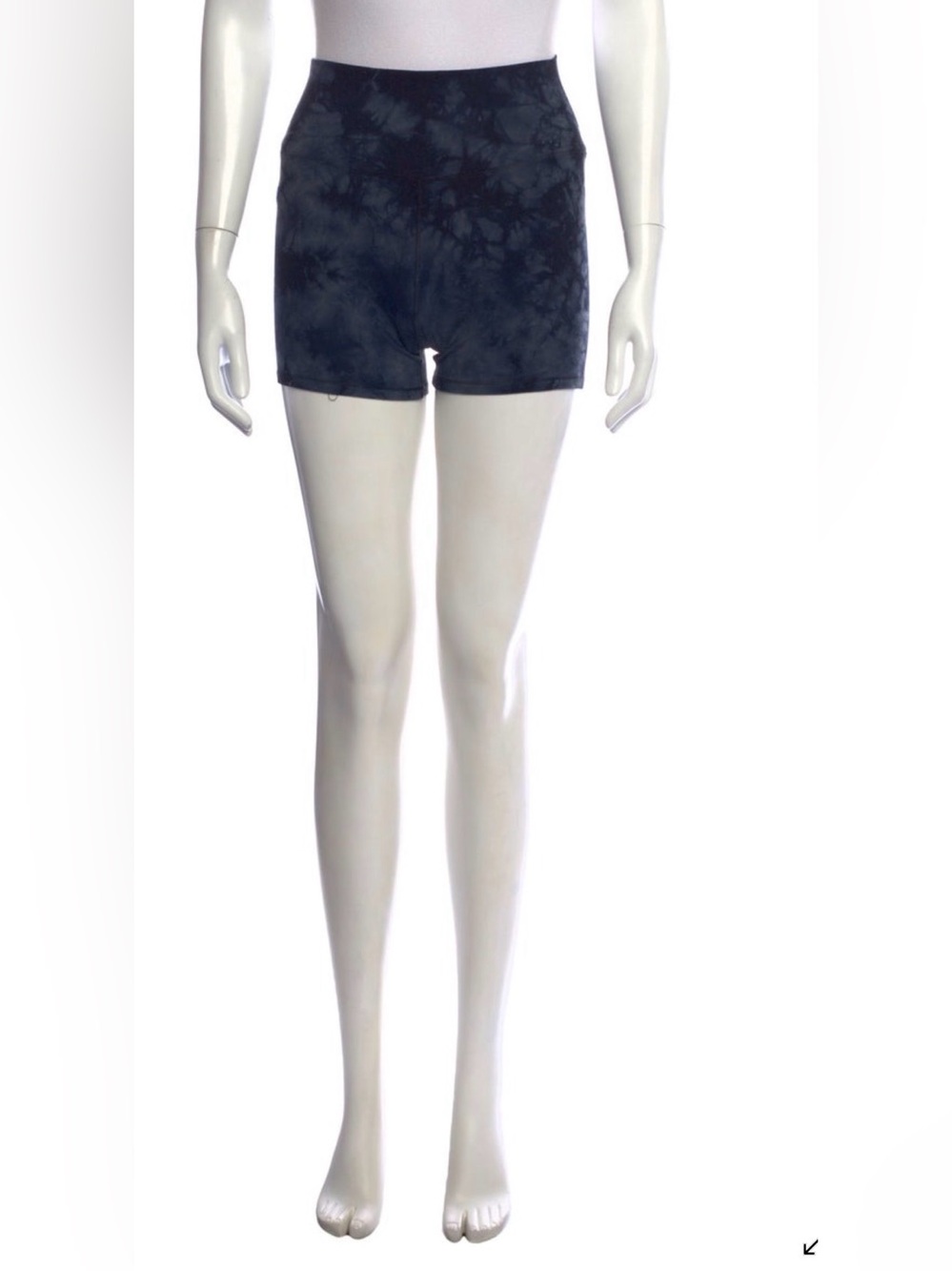 Aviator Nation Tie-Dye High-Waist Athletic Shorts